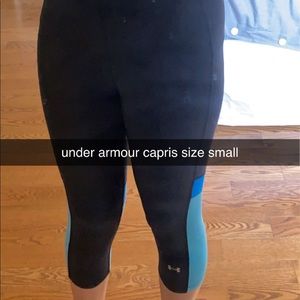 Under armour capris